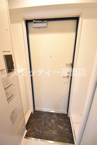 ルミエール花園Ⅱの玄関