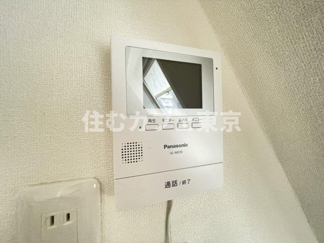 シャルムのセキュリティ|モニター付きインターホンです。