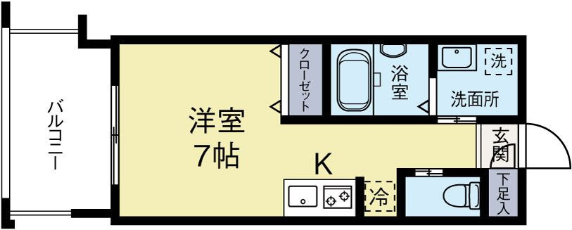 ラファセアリービオ博多の間取り