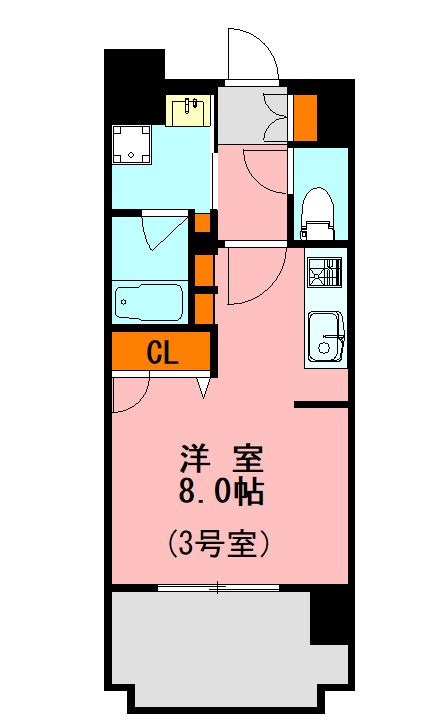 LANDIC BAY FIELDの間取り