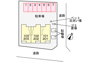 【駐車場】 | アルカディアⅣ | 駐車場
