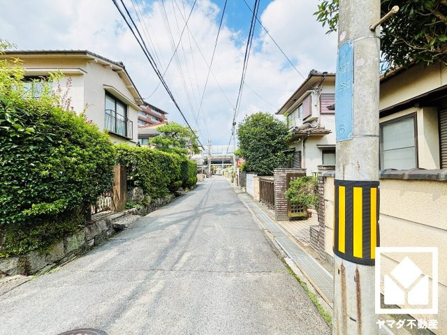 大津市螢谷　1期　2号棟の前面道路含む現地写真|9月9日　現地写真更新