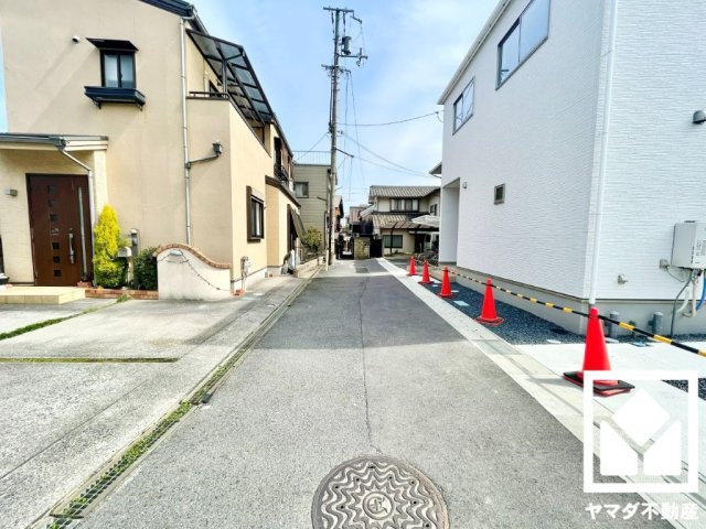 大津市本丸町の前面道路含む現地写真|1月20日　現地写真更新