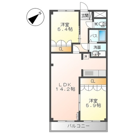 【間取り】 | ラ・メールガーデン