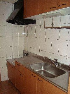 ラ・メールガーデンのキッチン|収納たっぷり