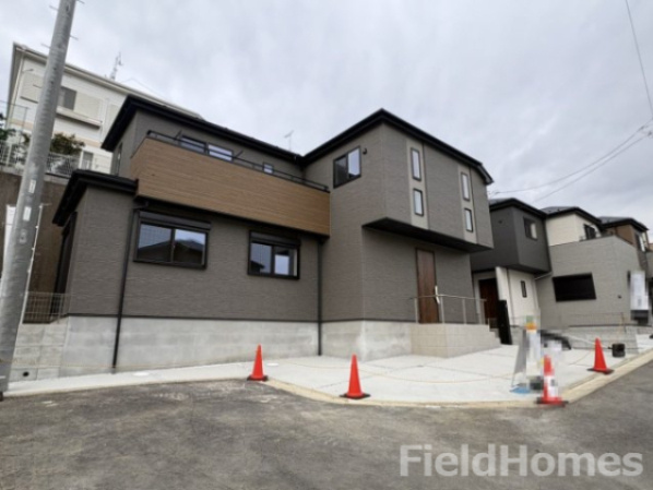 秦野市北矢名新築戸建て　第1-1号棟の外観|外観施工例