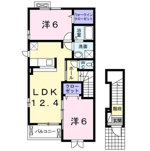 【間取り】 | クレールⅠ