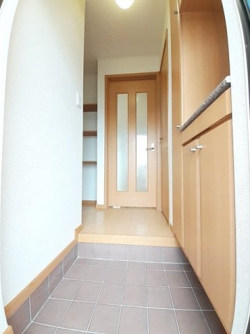 グレイスミヤビＢの玄関