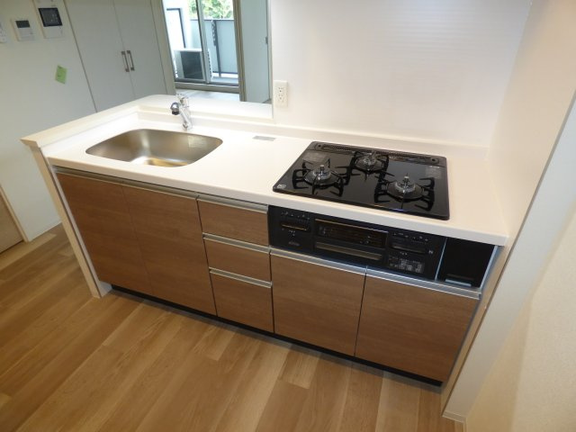 大阪市西区阿波座１丁目の賃貸マンションのキッチン