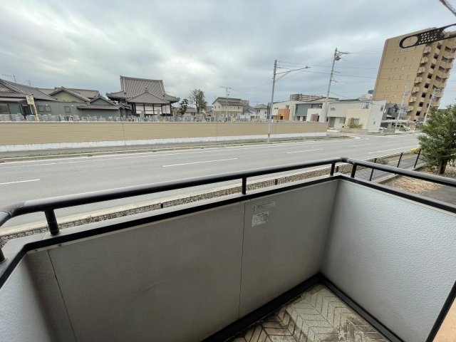 ピアニーフィールドＡ棟のバルコニー