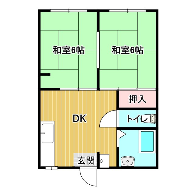 みいグリーンハイツの間取り
