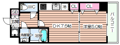 【間取り】 | ONE ROOF FLAT FUKUSHIMA