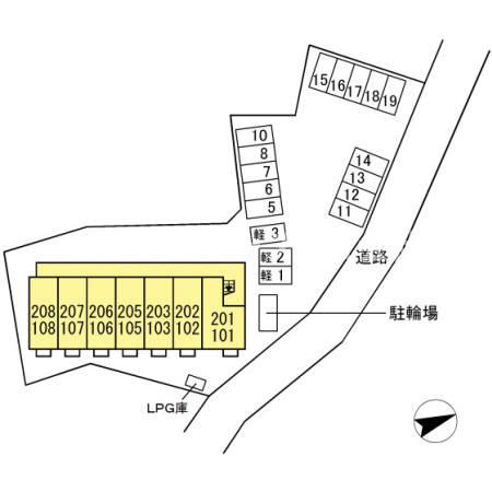 エクシブ高崎の区画図|高崎、前橋のお部屋探しはエンドスケープまで！お客様の理想お聞かせ下さい♪