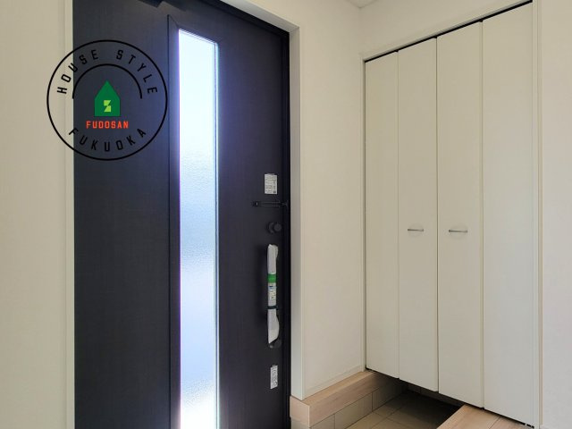 春日市紅葉ケ丘西2丁目第7-2棟（1号棟）の内観：施工例|二重ロックでしっかり防犯対策ができます。