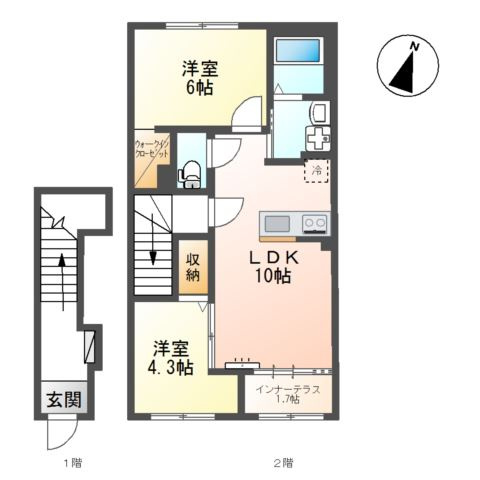 ベントルナータの間取り