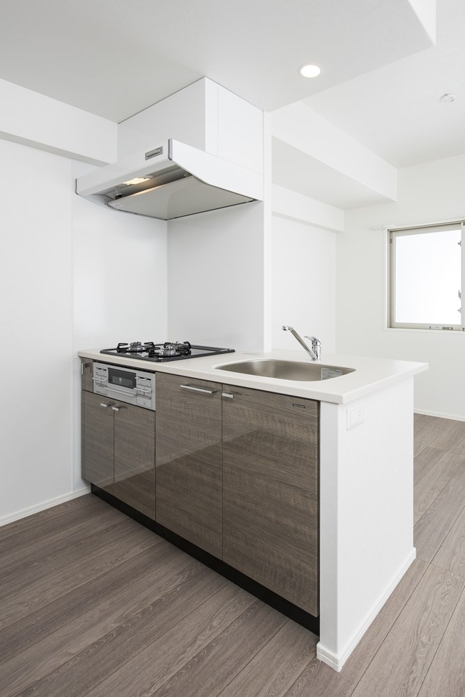 エンクレスト博多EAST PARKのキッチン|きれいなキッチンです