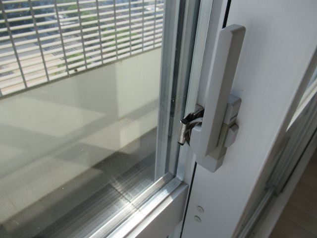 新長田駅前１ＬＤＫのセキュリティ|二重ガラスです