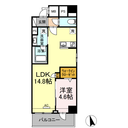 ベルオレイルの間取り