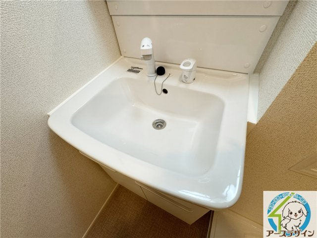 ヴィヴァレス松ノ内の独立洗面台