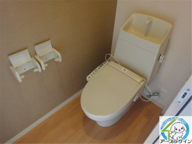 サンモール金ヶ崎のトイレ|パース写真