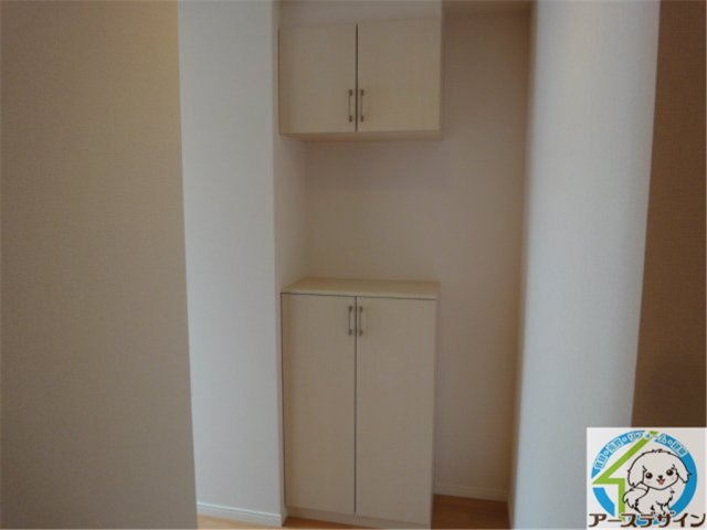 サンモール金ヶ崎の玄関|パース写真