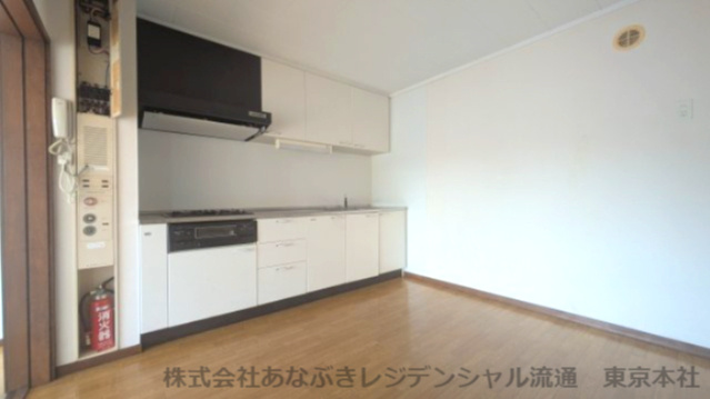 飯能マンションB棟のキッチン