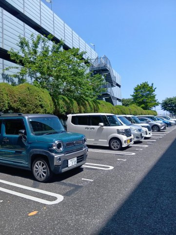 飯能マンションB棟の駐車場