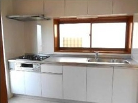 中古戸建　熊谷市日向1355-14（リフォーム住宅）のキッチン