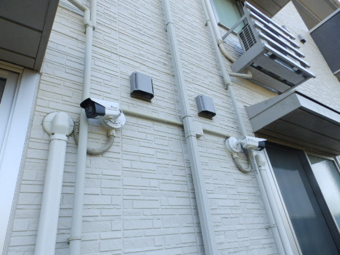 コモド伊勢崎Ⅱのセキュリティ|防犯カメラ