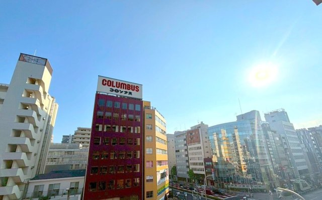 田原町マンション　5階　55.16㎡　リ　ノベーション済の展望