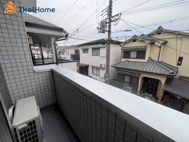 明石市大久保町大窪　中古戸建のバルコニー|●資料・カタログのご請求無料●　山手小学校までは徒歩7分、大久保北中学校までは徒歩9分。