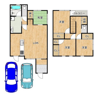 【間取り】 | 南余部　中古一戸建