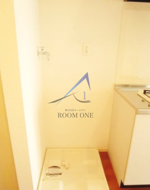 ベルファミーユの設備|洗濯機置き場です。