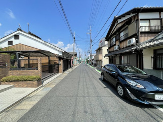 【前面道路含む現地写真】 | 中庄1丁目　分譲3区画B号棟