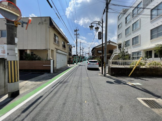 【前面道路含む現地写真】 | 中庄1丁目　分譲3区画B号棟