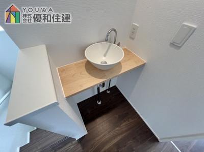 【洗面所】 | 明石市大久保町山手台 新築一戸建 | ２階