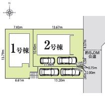 【区画図】 | 明石市大久保町山手台 新築一戸建