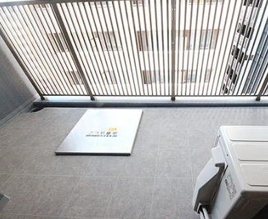 コンフォリア・リヴ北久宝寺Qのバルコニー