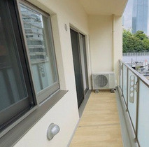 Ｒａｕｍ麻布十番のバルコニー