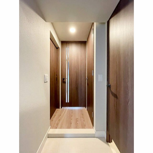 リビオ森下リバーテラスの玄関