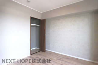 【収納】 | 立花グリーンハイツ1号棟 | バルコニーに面した洋室約4.6帖のクローゼットです♪各居室にはクローゼットが設けられております！