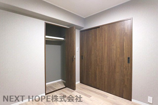 【収納】 | 立花グリーンハイツ1号棟 | 室内中央の洋室約4.5帖のクローゼットです♪各居室にはクローゼットが設けられております！