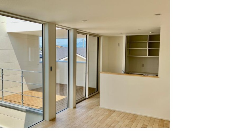 上益城郡益城町新築戸建ての居間・リビング