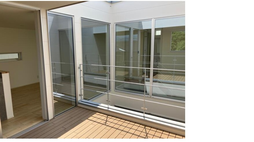 上益城郡益城町新築戸建てのバルコニー