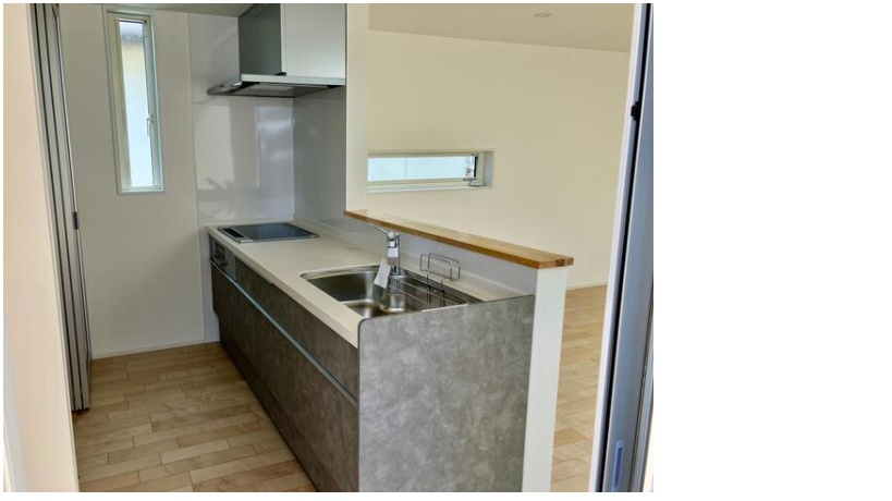 上益城郡益城町新築戸建てのキッチン