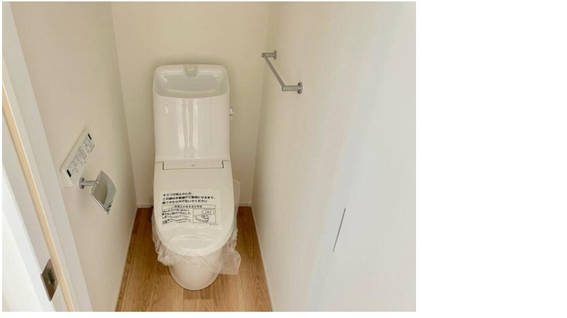 上益城郡益城町新築戸建てのトイレ