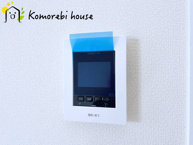 さいたま市北区吉野町二丁目191番14　新築一戸建て　ハートフルタウン　Aの防犯設備|来客時も画面で確認できる安心のTVモニターフォン。録画機能も付いているの安心。忙しい毎日をしっかりサポートします。