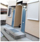 ハイツあすなろのエントランス