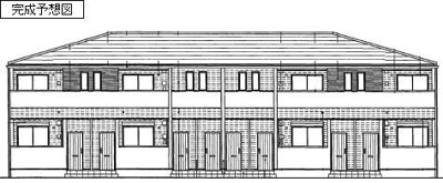 【外観】 | （仮）八雲台２丁目アパート | 外観もきれいです