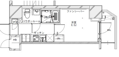 S-RESIDENCE松戸Iriseの間取り